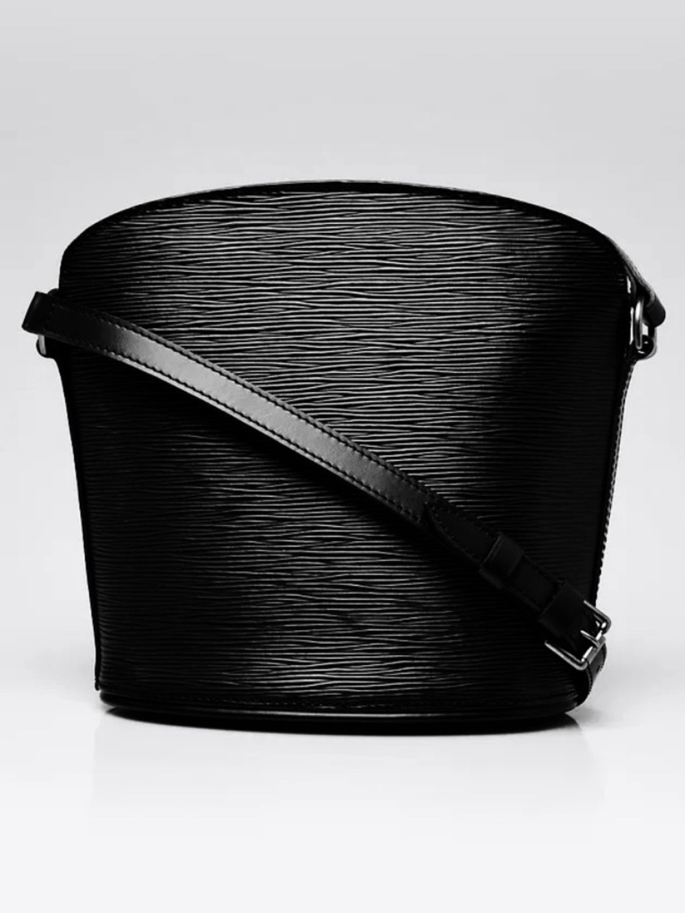 Louis Vuitton Special Order Epi Noir Drouot Crossbody Bag